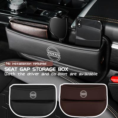 Für Auto Sitzspalt Aufbewahrungsbox Sitzspalt Tasche Fänger XC60 XC90 S60 S80 V60 C70 S40 C30 V90 V60 C40 XC40 V70
