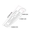 Convient Pour 2001 - YAMAHA TMAX500 TMAX530 DX SX TMAX560 CNC Repose-pieds Arrière de Moto Repose-pieds TMAX 530 500 T-MAX 560 2017 2018