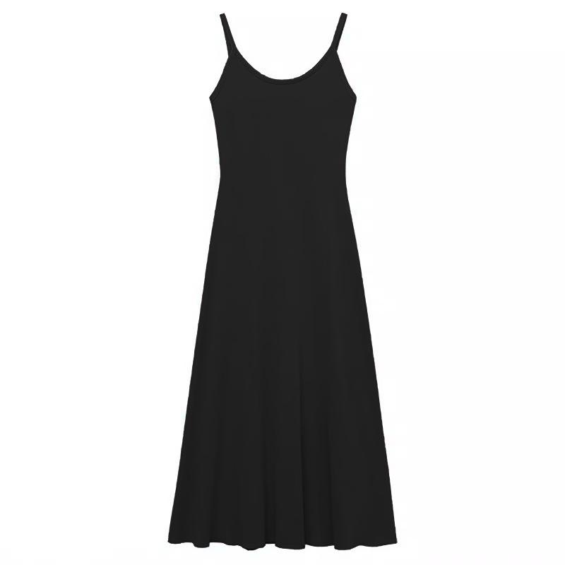 Summer new sexy Spice Girl suspender dopamine dress female slim slim and thin waist temperament big swing A-shaped skirt