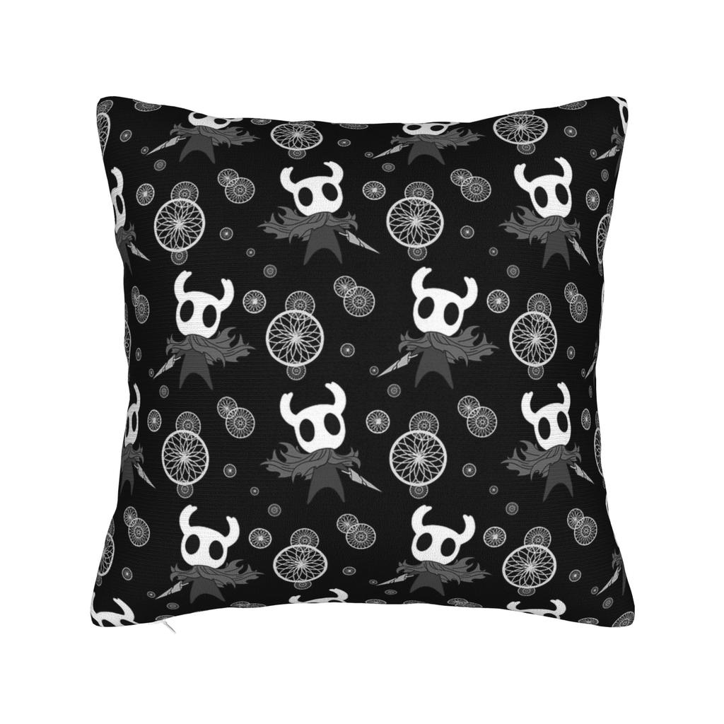 Hollow Knight Silksong Square Pillow Case Cushion Cover Novelty Zipper Decor Pillowcase for Seat 40x40cm