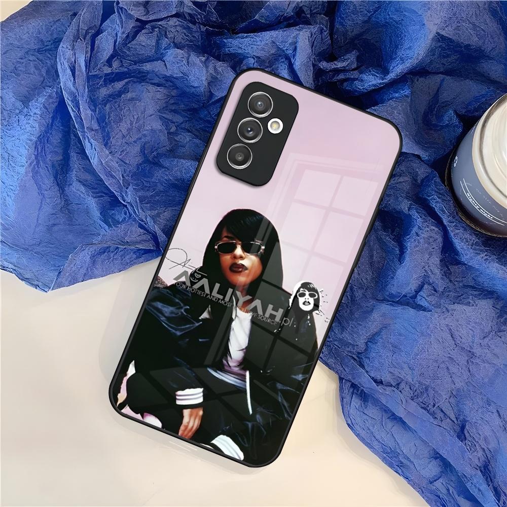 A-Aaliyah Hip Hop Music Phone Case for Samsung Galaxy S26 S25 S24 S30 S21 S23 S20 S22 Fe Pro Edge Ultra Plus glass Cover