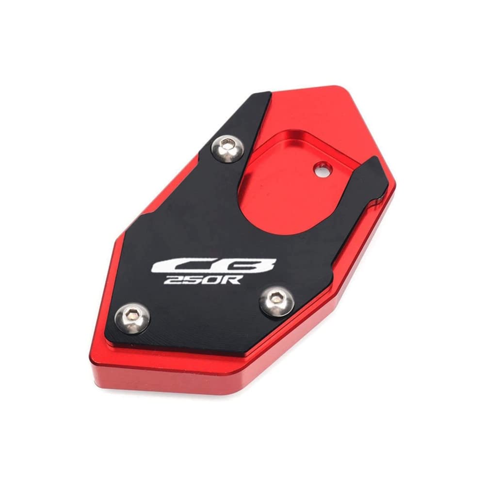 CB250R 2013-2019 Motorrad Seitenständer Ständerplatte Polster Ende Schwarz