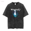 Vintage Wednesday 13 Band Skeletons T-shirt Maat L Y2K Horror Punk Murderdolls lange of korte mouwen vintage Gewassen Unisex