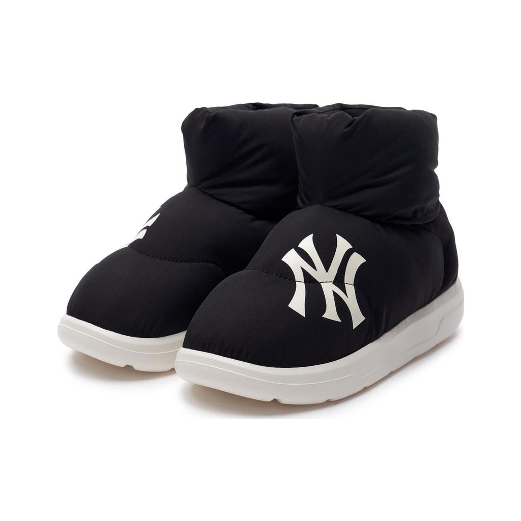 MLB Chunky Classic A FLEECE Bouncer Thermal Waterproof Short Snow Boots Women's Black 3AWBBPB36-50BKS