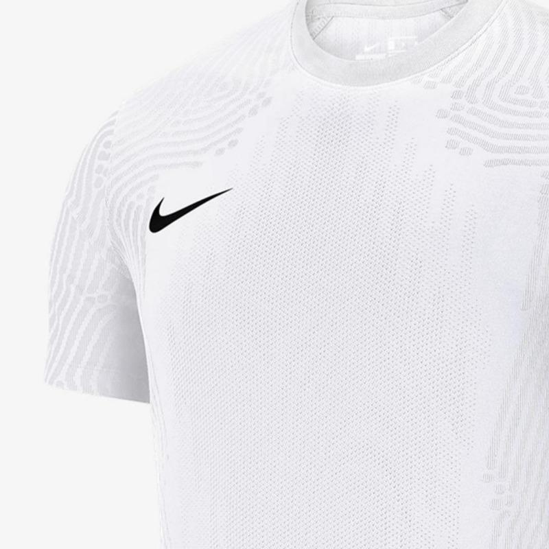 Nike Men's VaporKnit III White Black Soccer Jersey CW3101-100