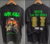 Overkill band Under The Influence Tour 88 T-shirt, maat S-4XL