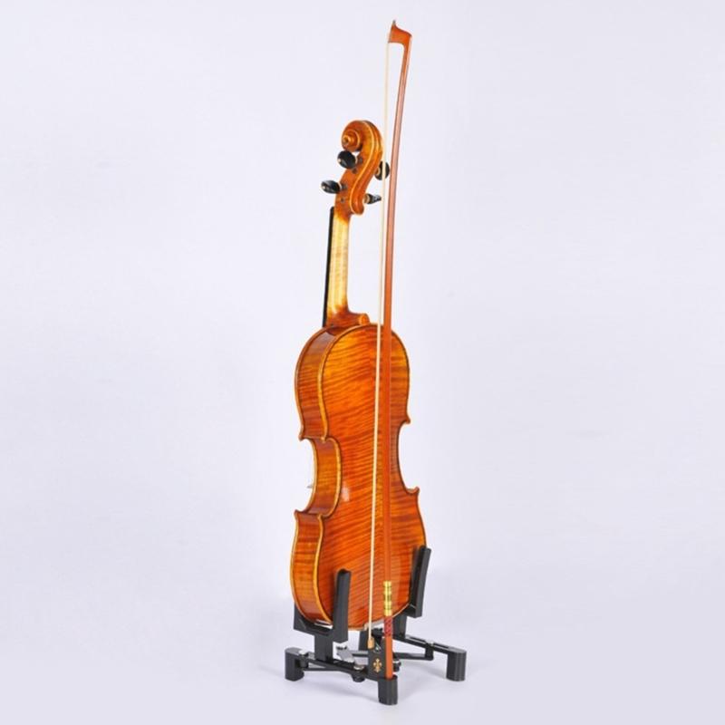 Faltbarer Geigenhalter Tragbarer Verstellbarer Geigenständer Halter Kunststoff Bodenständer Saiteninstrument Zubehör