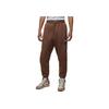 Flight Fleece Loose Comfortable Cuffed Versatile Casual Pants Men Bottoms Dark-Brown FV7451-223