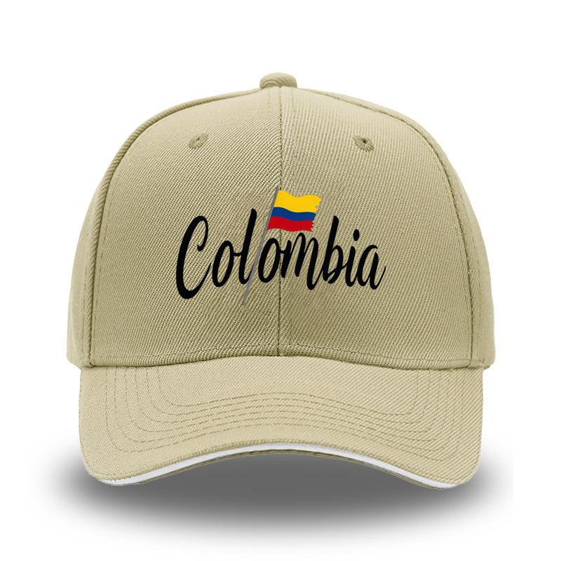 Sandwich sandwich print Colombia European American hardtop curved along baseball hat Men's outdoor visor