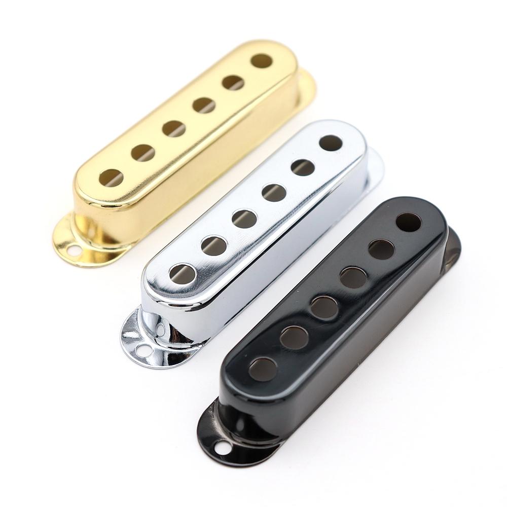 3 Pcs Brass Electric Guitar Single Pickup Covers 48Mm50Mm52Mm For St Sq Guitar Accessories Parts