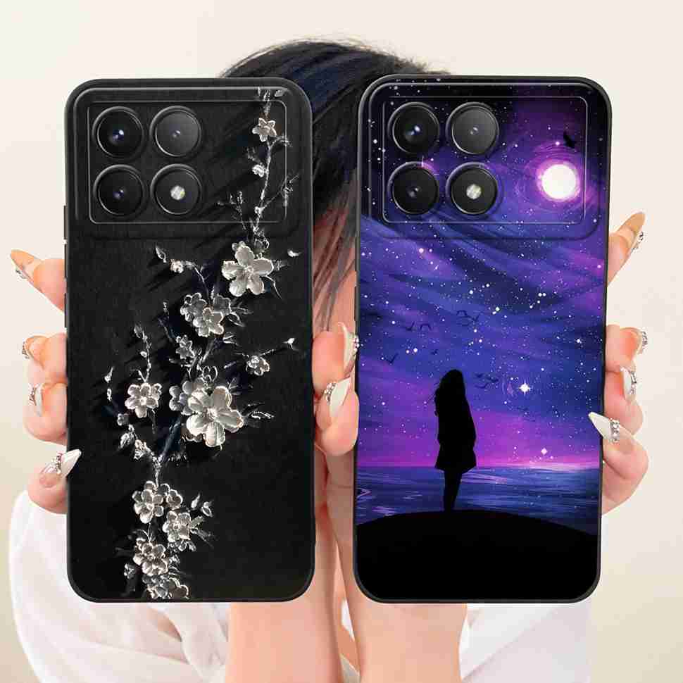 For Redmi K70 23113RKC6C Case Silicone Cute Cartoon Fashion Painting Back Cover For Redmi K 70 K70 5G Phone Cases Bumper Fundas