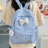 Schoolbag Schoolbag Junior High School Girls Girl Heart Atmosphere Polka Dot Bow Versatile High Value Female Student Backpack High School