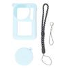 Camera Silicone Case Fit for Osmo Action 3 4 5 Pro Shockproof Scratch Fingerprint Oil Proof Washable Protective Sleeve
