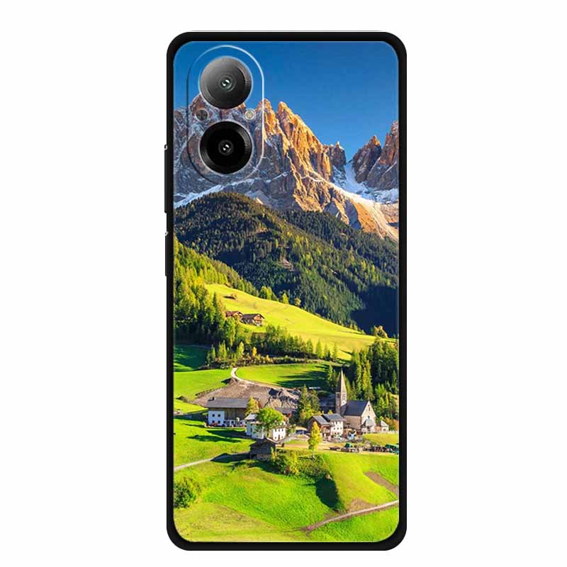 For Realme C67 4G Case Luxury Soft Silicone TPU Phone Cases Back Cover For RealmeC67 C 67 4G RMX3890 Shockproof Love Cute funda