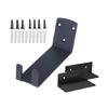 Durable Wall Mounted Rack Adjustable Pedal Wall Hanger Optimize Storage Space
