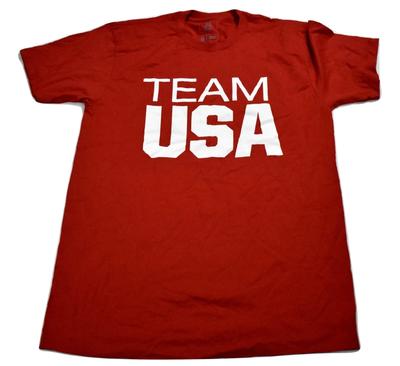 USA Team Apparel Mens Team USA Red Tee Shirt New Medium