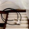 Heart Necklace: Fade-Resistant Women's Summer Jewelry, Versatile High-End Pendant, New Cross-Border Clavicle Chain.