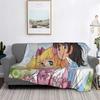 Candy Candy Anime Manga Blankets Soft Warm Flannel Throw Blanket Cover for Bed Living Room Picnic Travel Home Sofa