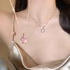 2025 Exquisite Cat's Eye Pendant Necklace for Women - Light Luxury Clavicle Chain, High-End and Versatile Accessory