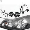 Removable Reflective Flower Bonnet Body Vine Car Sticker Window Car Auto Decal