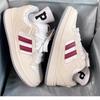 Spring and Summer New Thick-soled Versatile Leather Board Shoes Bread Shoes Student Low-top Sports and Leisure Shoes