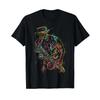 Idee Saxofonist Artă Abstractă Tricou Negru Vintage Confortabil Top Pentru Purtare Zilnică Modă Elegant