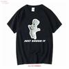Just Dough It Pillsbury Doughboy Funny T Shirt Vintage Breathable Designer Clothes Stretched Soft Top For Everyday Wear