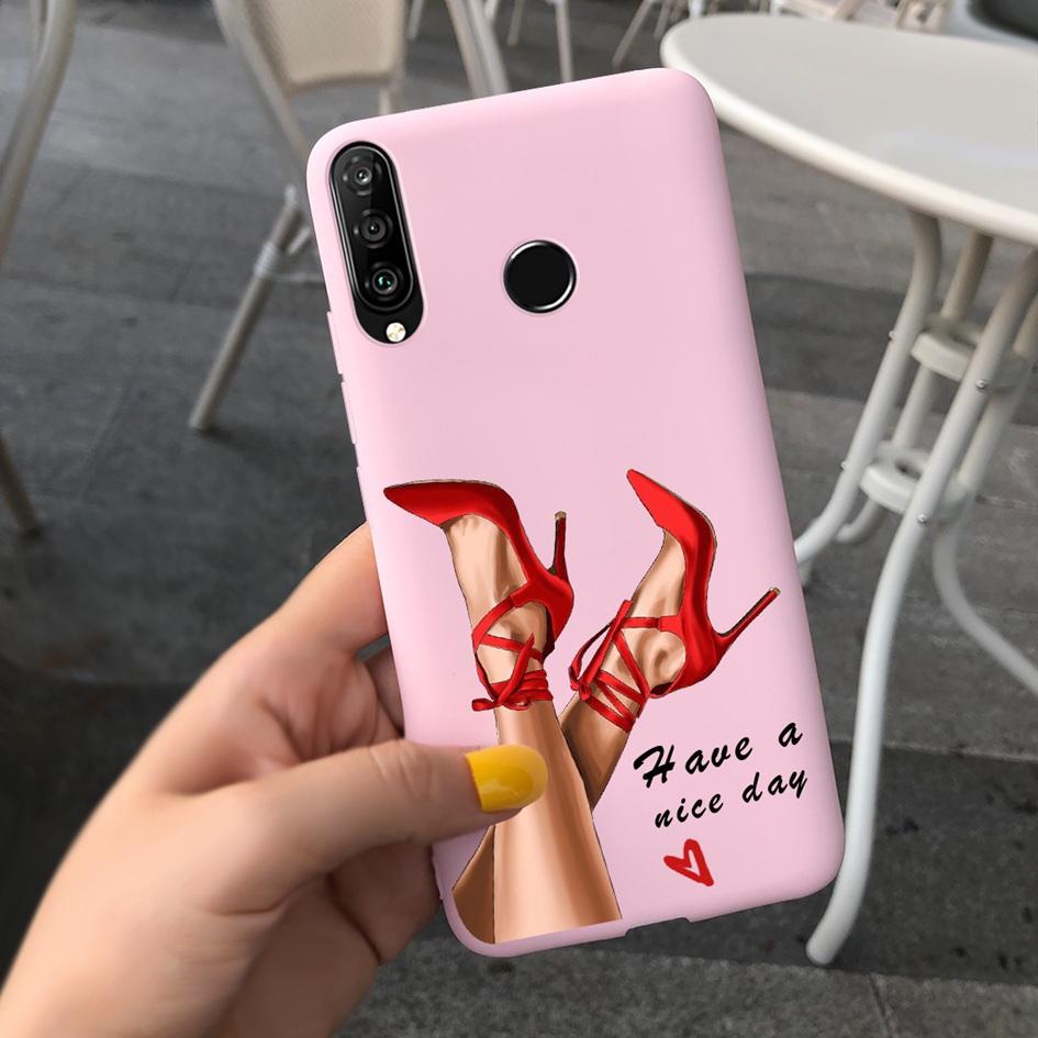 For Huawei P30 Lite Pro Case Fashion Girls Butterfly Bees Soft Fundas For Huawei P30 Pro VOG-L29 ELE-L29 P 30 Lite P30lite Coque