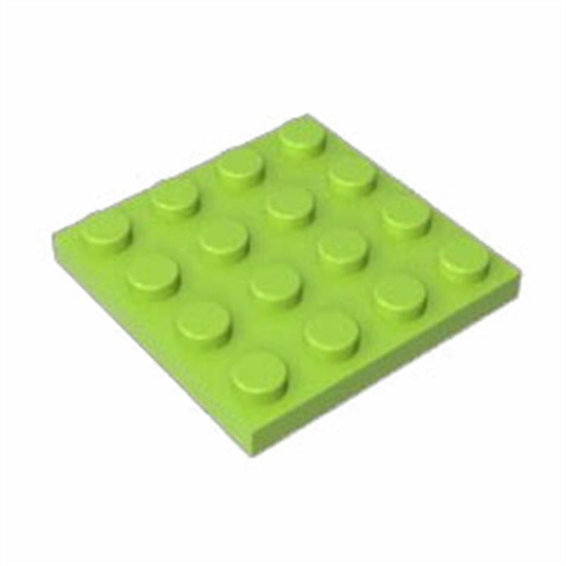 Non-Toxic 200Pcs Moc Thin Building Blocks 3031 Bricks Plate 4X4 Dots Educational Classic Creative Size Compatible With 3031 Toys For Kid