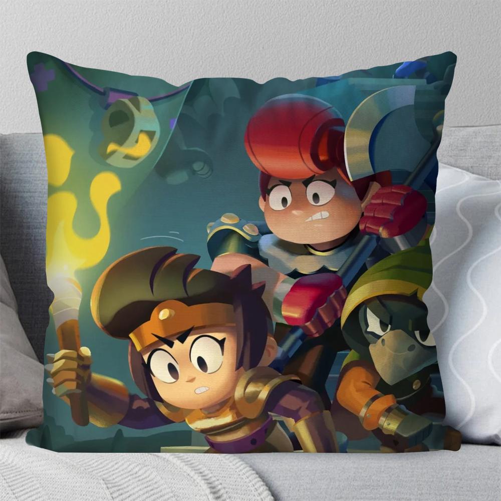Gioco mobile di battaglia s-stars gioco Federa Quadrata Cuscino Camera da Letto Divano Comfort per il Tempo Libero Cuscino Soggiorno Decorazione per la Casa 40X40