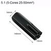 New 2/3/4/5/Core Heat Shrink Wrap Tube Waterproof With Glue Separate Branch Splitter Black Wiring Protection Sleeve