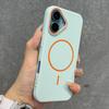 Matte Soft Silicone For Magsafe Magnetic Case for iPhone 16 16E 15 14 13 12 Pro Max 11 Hit Color Shockproof Bumper Cover