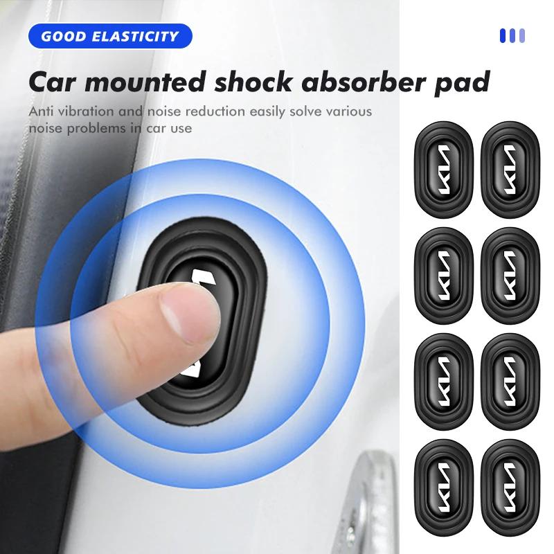 4 pièces Coussinet Amortisseur de Choc de Porte Monté sur Voiture Autocollant Anti-Collision Pour KIA Rio K5 K2 Sportage Ceed Sorento Picanto Stinger Soul
