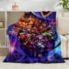 1PC Warcraft Game Flannel Blanket Gift, Suitable for Both Men And Women, Soft Ideal for Beds And Sofa, Birthday Or Christmas Gift