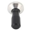 58mm Coffee Tamper Ergonomic Handle Stainless Steel Portafilter Tamper Accessory for Coffee Machine Black