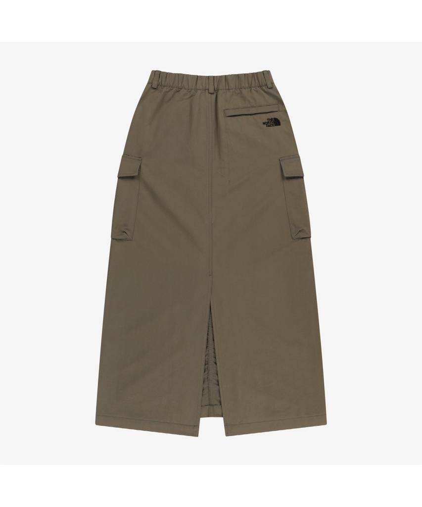 Noseupeiseu Nk6Ns32L White Label Women'S Selma Skirt Grayish Khaki