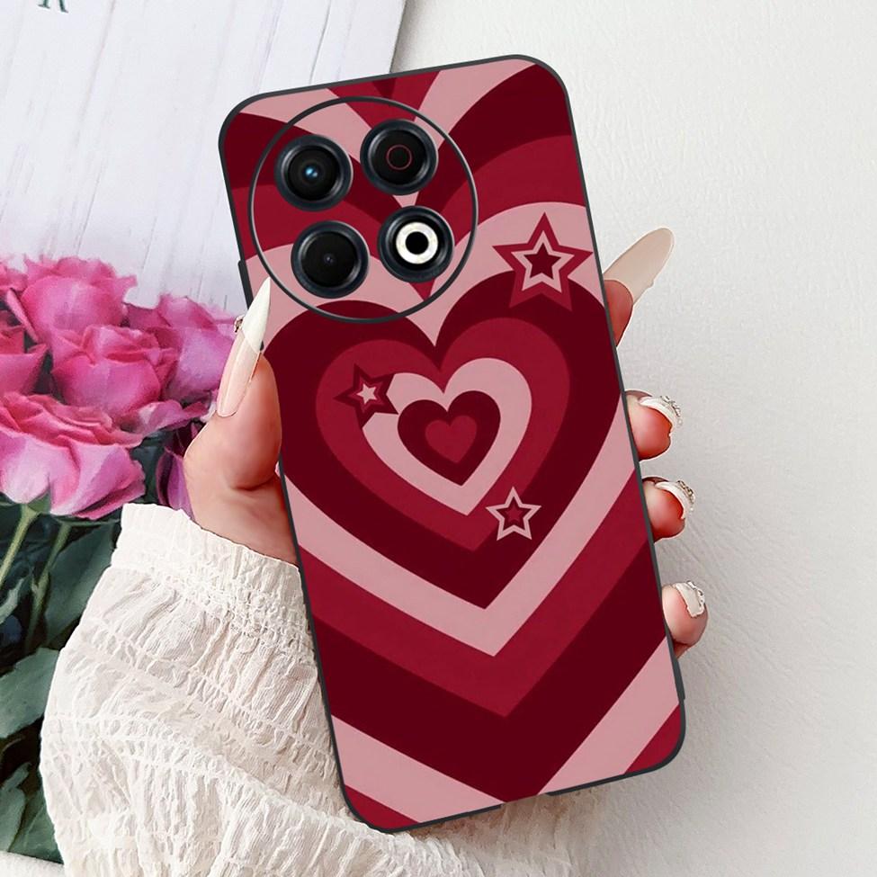 For Techno Spark 30 Pro 4G KL7 Cover For Tecno Spark 30 Pro 4G Case Luxury Butterfly Love Fashion Flowers Cool Lion Cute Painted