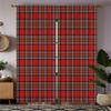 Piece Set High Definition Digital Printed Curtainred Plaid Checkered Pattern Curtainshome Decoration Style Curtains Made Of Polyester