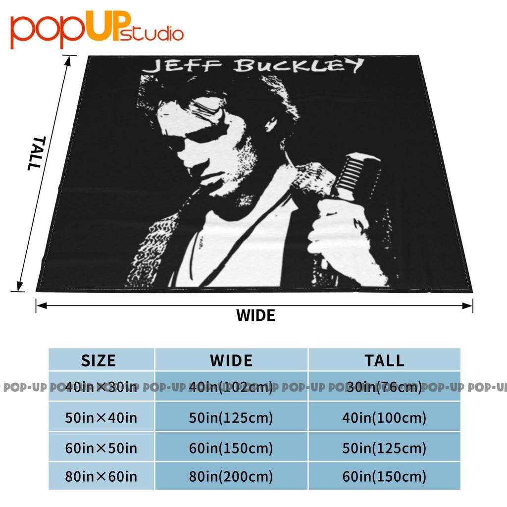 Jeff Buckley 90S Black And White Ultra-Soft Blanket Quilt Winter Sofa Cover Bed Covers