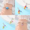 Authentic copper Charm Bead Charms Pink Basket Pendant Blue Dress Comb Iron Tower Bead Charms Compatible With Bracelets Jewellery Diy Women Accessory