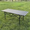 Portable Tan Folding Picnic Table