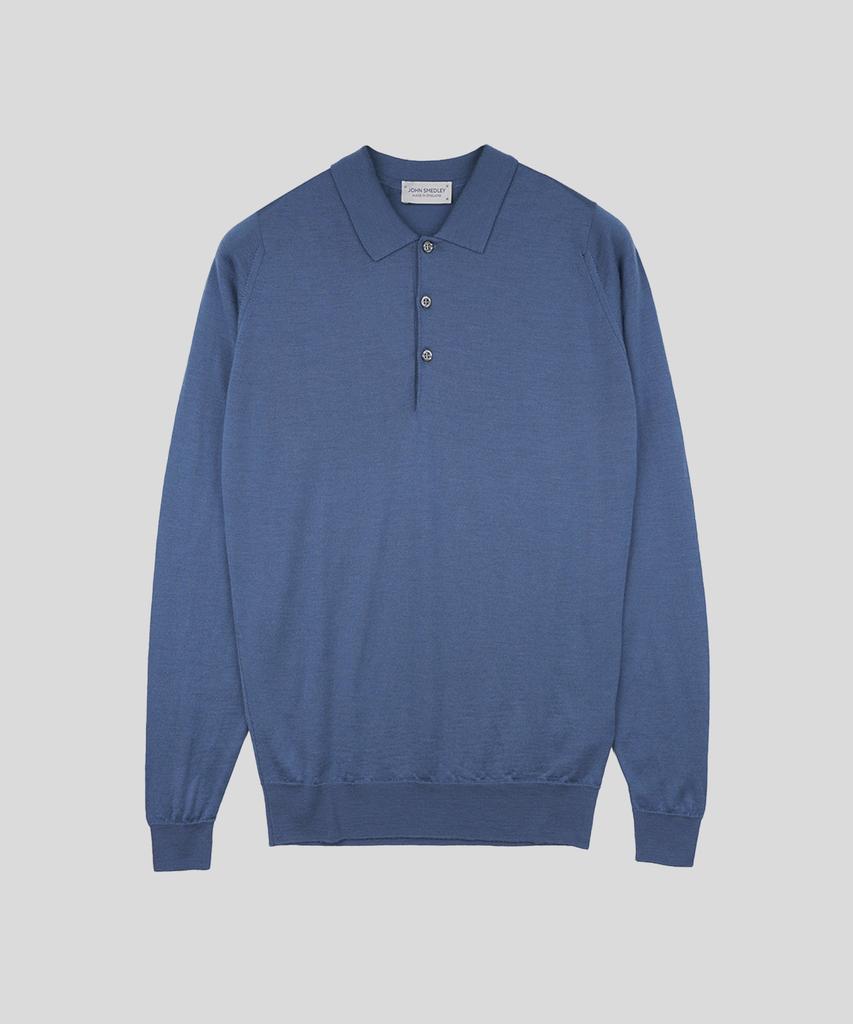 Jonseumedeulli Belper Merino Wool Polo Shirt Knit Heritage Two 12 Colors