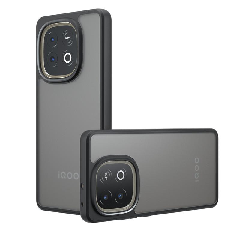 For ViVo iQOO Z10 Turbo Pro Case ViVo iQOO Z10 Turbo Cover Soft TPU Frame PC Matte Bumper Phone Cases iQOO Z10 Turbo Pro Funda