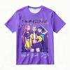 Dames KPop Demon Hunters Bedrukt T-shirt Zomer Trendy Street & Diverse Gelegenheden, Met HUNTRIX Groepskarakters Y2k Top