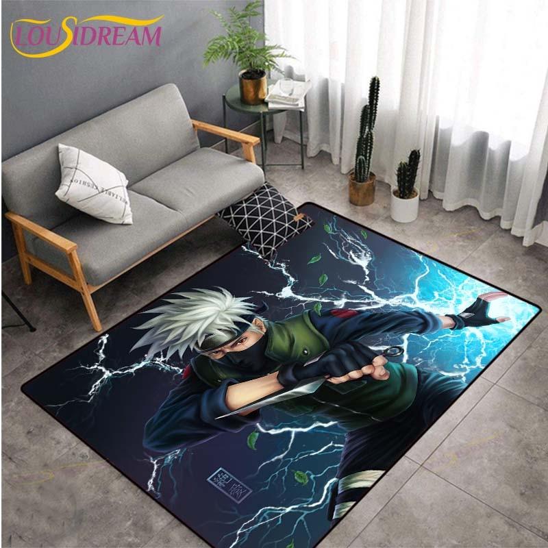 Naruto Anime Carpet Living Room Bedroom Bedside Mat Japanese Study Room Computer Chair Home Fashion Floor Mat Area Rug