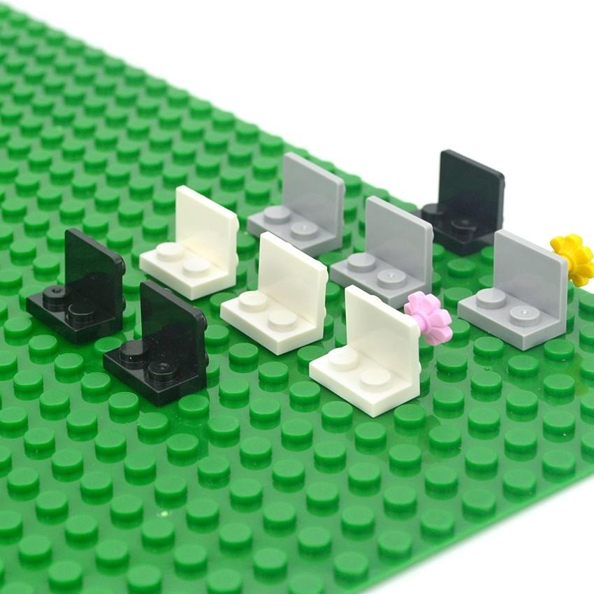 20 piezas de soporte para figuras, placa base 99207, soporte 1x2 2x2, bloques de construcción invertidos, soporte de exhibición de figuras de bricolaje, juguetes de ladrillos para ensamblar