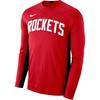 NBA Houston Rockets soojendustreeningu pikavarrukaline särk lastele 3Z2B7BBKN-RCK