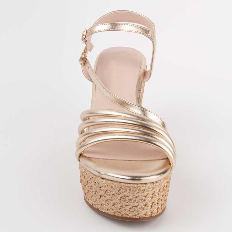 Sandalia De Cuña Para Mujer. Montevita Salia10 103011