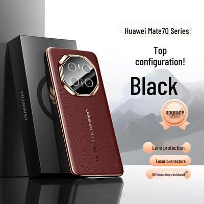 Capa de Celular de Couro de Luxo Leve KaiCai para Huawei Mate 70 Air