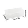 Transparent Desktop Storage Case Large Capacity Dustproof Pencil Storage Box Eco-Friendly PP Multifunctional